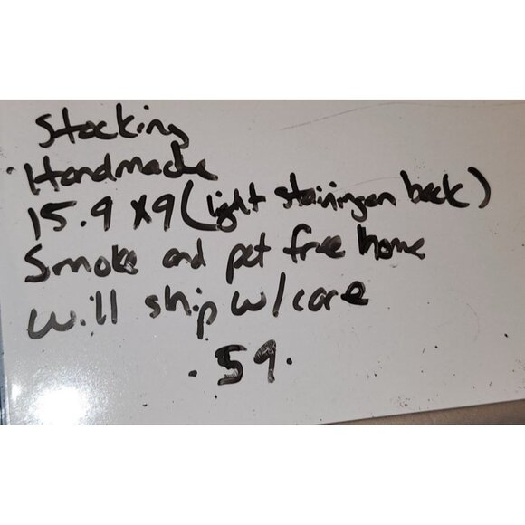 Handcrafted Christmas Stocking With Embroidered Santa & Ornament Design - Picture 10 of 10